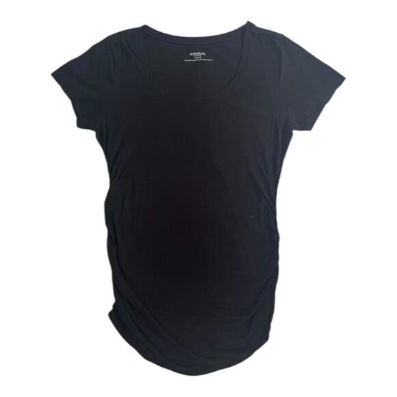 Maternity Black Shirt Lot Long Sleeve & Short Sleeve Mixed Brands Small Medium - Picture 10 of 11